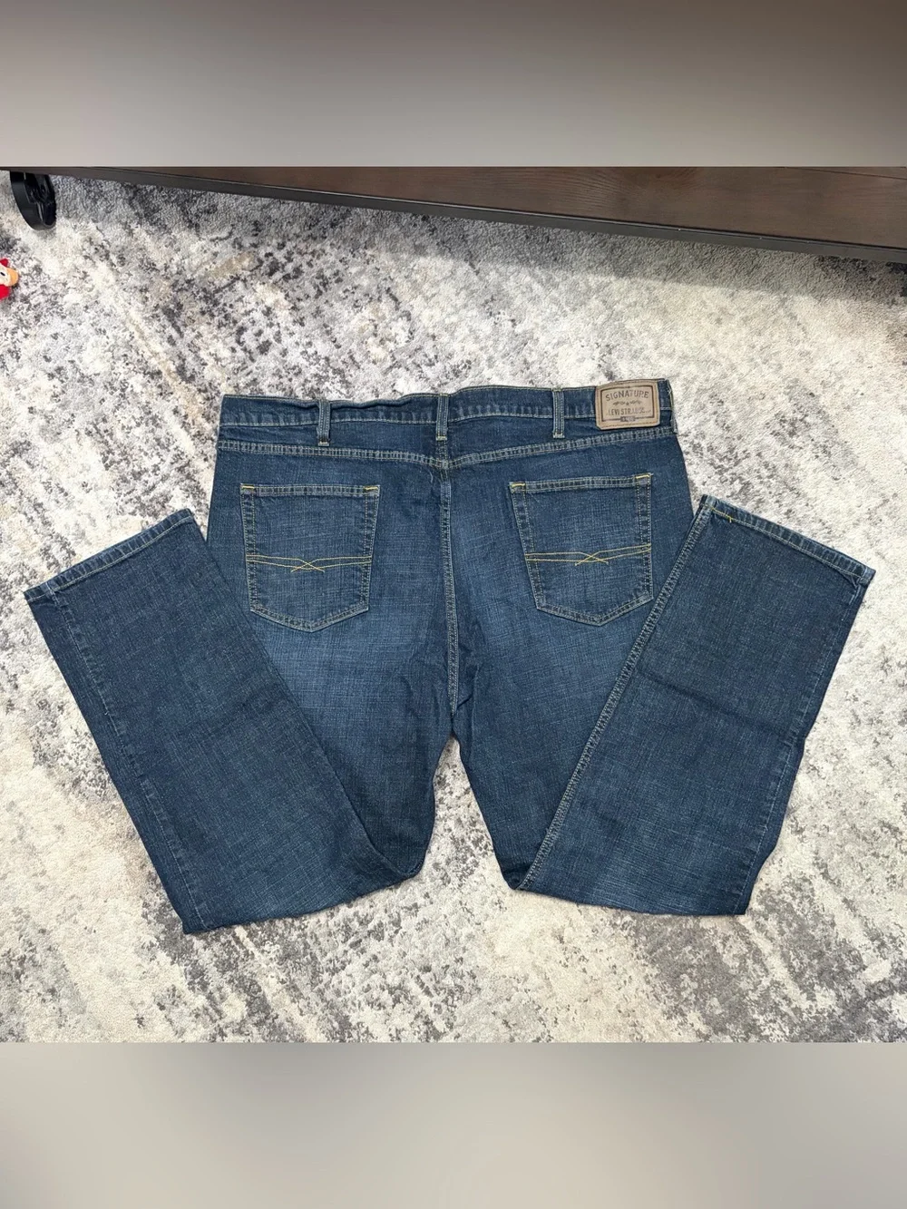Levi's Men's Indigo Straight-Leg Jeans